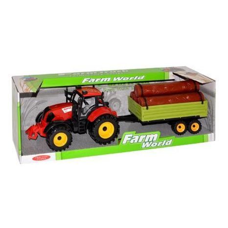 Traktor fémszóróval 17 cm, Wiky járművek, W005279