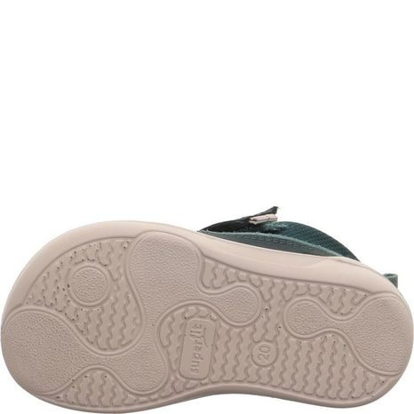 DĚTSKÉ  BAREFIT VYŠŠÍ TENISKY SUPERFIT SUPERFREE GREEN 1-000549-7000