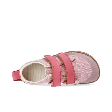 BAREFOOT DĚTSKÉ TENISKY PEGRES, BF57U RŮŽOVÁ