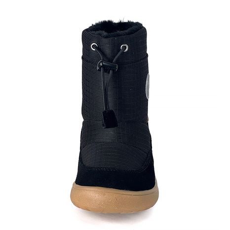 DÍVČÍ ZIMNÍ BAREFOOT BOTY PRO-TEX PROTETIKA - HEIKO BLACK