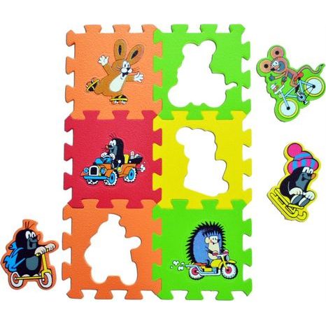 Puzzle penové krtko 6ks 6205, HM štúdio, W040718