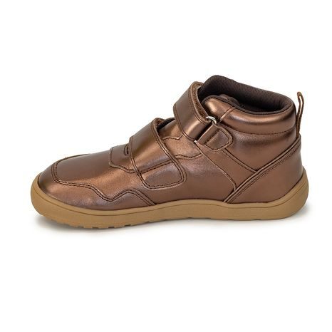 DÍVČÍ CELOROČNÍ BOTY BAREFOOT  TIRA BROWN, PROTETIKA, HNĚDÁ