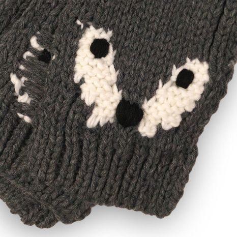 EȘARFĂ TRICOTATĂ DE IARNĂ, MINOTI, LIMIT 22, GRI