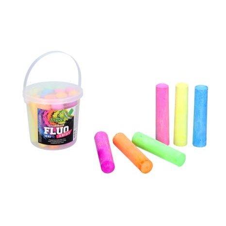CHODNÍKOVÉ KŘÍDY FLUO 15KS