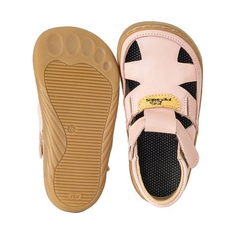 DETSKÉ SANDÁLE BAREFOOT PEGRES, SBF51 PINK