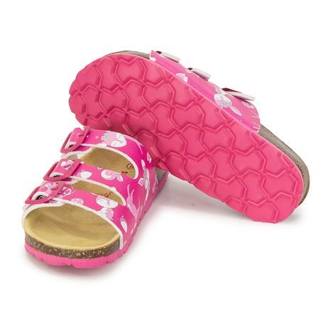 DÍVČÍ KORKOVÉ PANTOFLE FOOTBAD, SUPERFIT ,1-800113-5620, RŮŽOVÁ