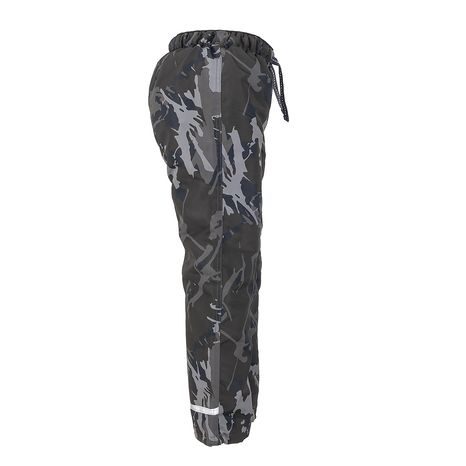 KALHOTY SPORTOVNÍ CHLAPECKÉ PODŠITÉ FLEEZEM OUTDOOROVÉ, PIDILIDI, PD1075-23, CAMO