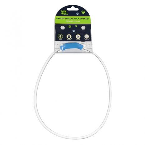 SVÍTÍCÍ LED OBOJEK PRO MAZLÍČKY O DÉLCE 70 CM S USB NABÍJENÍM