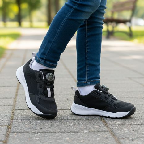 FIÚ EGÉSZ ÉVBEN HORDHATÓ CIPŐ FREE RIDE BLACK/LIGHT GREY GTX BOA SUPERFIT 1-000561-0010