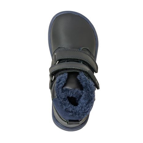 CHLAPČENSKÉ ZIMNÉ TOPÁNKY BAREFOOT DENY BLACK, PROTETIKA, ČIERNA