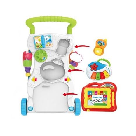 BABAKÍSÉRŐ JÁRÓKERET JÁTÉKKÖZPONT 2V1, MAAMAA, 101213