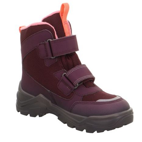 DÍVČÍ ZIMNÍ BOTY SNOW MAX RED/PINK GORE-TEX, SUPERFIT,1-002022-5000