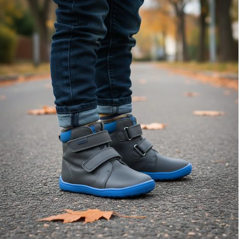 CHLAPECKÉ ZIMNÍ BAREFOOT BOTY PRO-TEX PROTETIKA - DARYK GREY