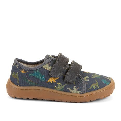 CHLAPČENSKÉ PLÁTENÉ BAREFOOT TENISKY CANVAS GREY+ FRODDO G1700440-31