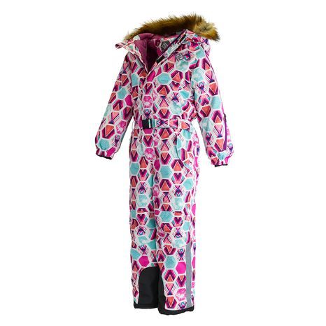 DIEVČENSKÁ LYŽIARSKA KOMBINÉZA DUGA, PIDILIDI, PD1151-01, RUŽOVÁ