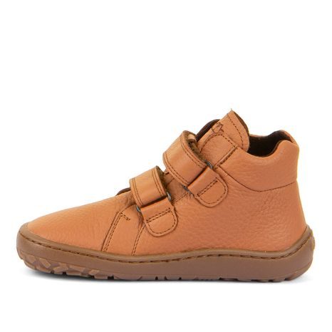 DĚTSKÉ KOTNÍKOVÉ BAREFOOT BOTY AUTUMN COGNAC FRODDO G3110263-2