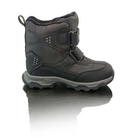 DĚTSKÉ ZIMNÍ BOTY WALE, BUGGA, B00169-10, ČERNÁ