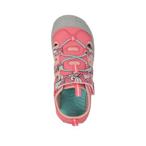 DIEVČENSKÉ SANDÁLE BUGGA LUMA PINK/TURQUOISE - RUŽOVÉ