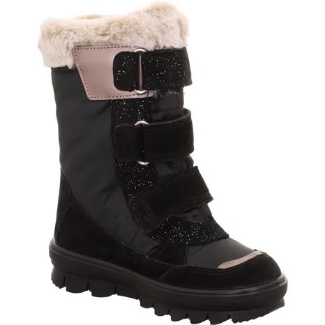 DÍVČÍ ZIMNÍ BOTY FLAVIA BLACK/BEIGE GTX SUPERFIT 1-000226-0000
