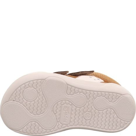 CHLAPČENSKÉ BAREFOOT VYŠŠIE TENISKY SUPERFREE BROWN/WHITE SUPERFIT 1-000543-3010