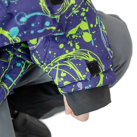 CHLAPECKÁ BUNDA LYŽAŘSKÁ ZIMNÍ LUMUN PIDILIDI, PD1148-04, MODRÁ