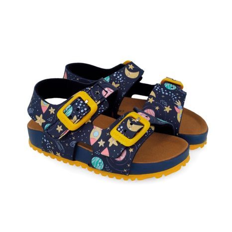 CHLAPČENSKÉ SANDÁLE BIO ESTAMPADO AZUL MARINO BIOMECANICS 262463-A089