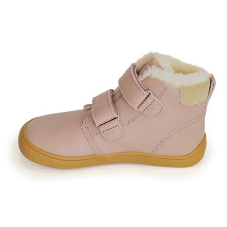 LÁNYOK TÉLI CSIZMA BAREFOOT DENY PINK, PROTETIKA, RÓZSASZÍN