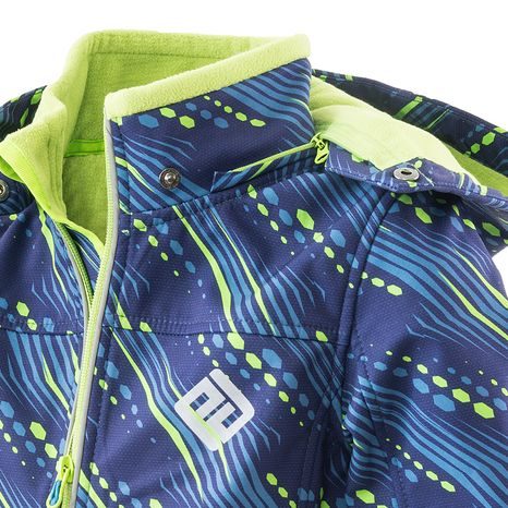 JACHETĂ PENTRU BĂIEȚI CU GLUGĂ, PIDILIDI, PD1102-02, ALBASTRU