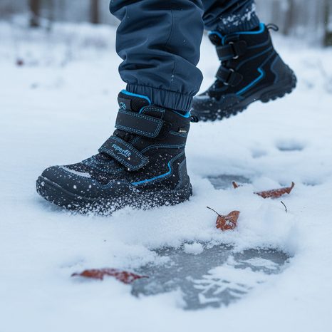 ZIMNÍ BOTY SNOWCAT GTX, SUPERFIT, 1-000024-0010, MODRÁ