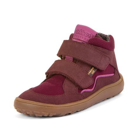 DÍVČÍ BAREFOOT BOTY TEX AUTUMN BORDEAUX FRODDO G3110266-7