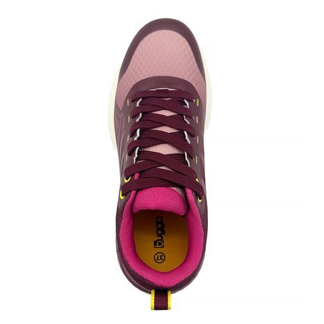 DIEVČENSKÉ OUTDOOROVÉ TOPÁNKY NA ŠNÚRKY BUGGA SOLIS PINK B00205-03
