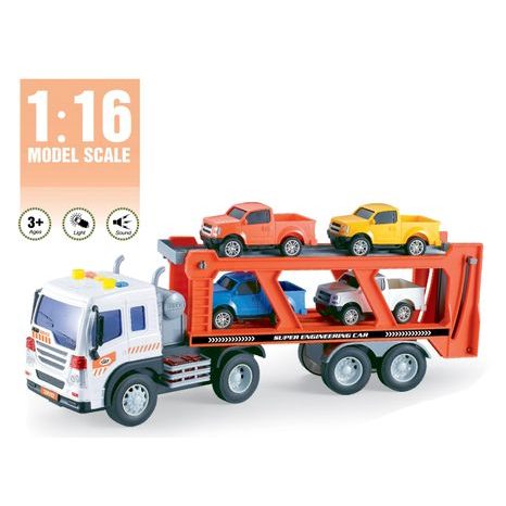 Ťahač s autami a efekty 38 cm, Wiky Vehicles, W006725