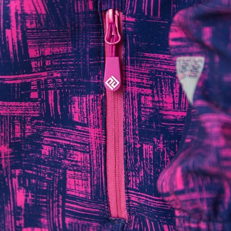 BUNDA SOFTSHELLOVÁ DÍVČÍ S KAPUCÍ, PIDILIDI, PD1089-03, HOLKA