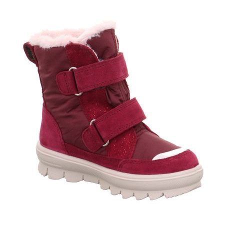DÍVČÍ ZIMNÍ BOTY FLAVIA RED/SILVER GORE-TEX, SUPERFIT , 1-000216-5000, ČERVENÁ