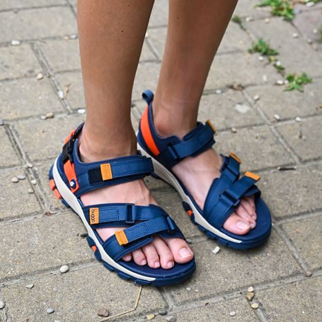 CHLAPECKÉ SANDÁLY BUGGA RAZO BLUE - MODRÉ