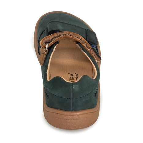 CHLAPČENSKÉ SANDÁLE BAREFOOT PADY BROWN, PROTETIKA, HNEDÉ