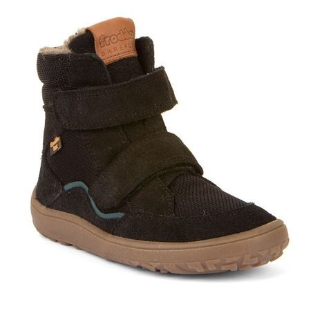 Dětské zimní barefoot boty TEX WINTER Black, Froddo, G3160233-4, černá
