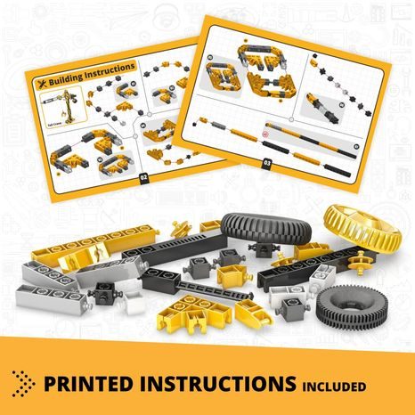 ENGINO STAVEBNICE CREATIVE BUILDER SET STAVEBNÍCH STROJŮ