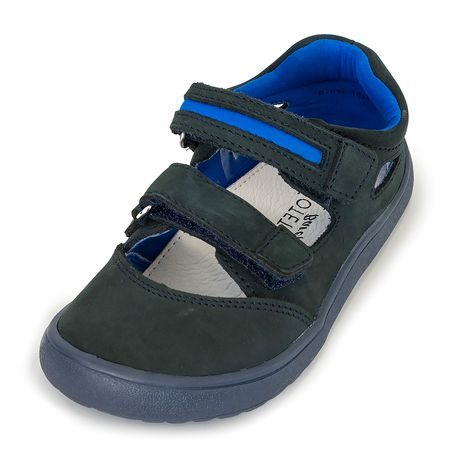 BĂIEȚI BAREFOOT PADY DENIM SANDALE, PROTETIKA, ALBASTRU ÎNCHIS