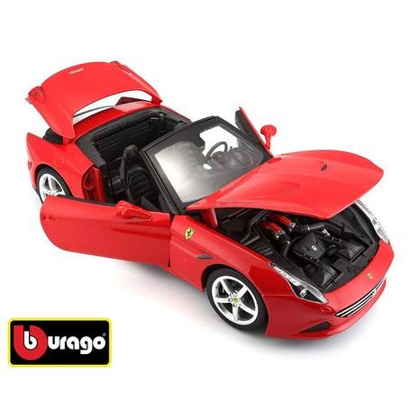 Boburago 1:18 Ferrari California t Open Top Red, Bburgo, W007243