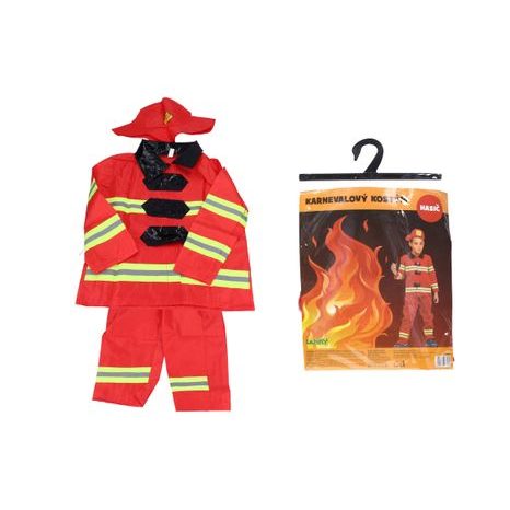 SET KARNEVAL - HASIČ M 110-120 CM, WIKY, W036025