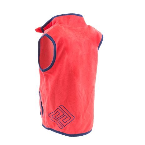 DÍVČÍ VESTA PROPÍNACÍ FLEEZOVÁ, PIDILIDI, PD1120-08, ČERVENÁ