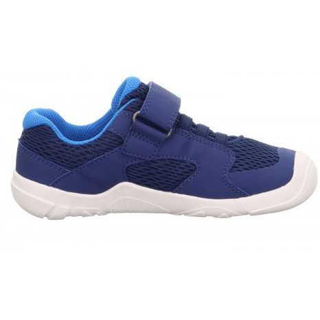 CHLAPECKÉ CELOROČNÍ BOTY BAREFIT TRACE, SUPERFIT, 1-006030-8000, TMAVĚ MODRÁ