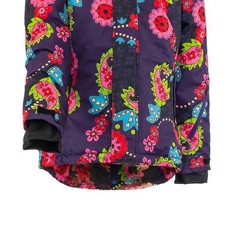 DÍVČÍ BUNDA LYŽAŘSKÁ ZIMNÍ KINDU PIDILIDI, PD1148-06, FIALOVÁ