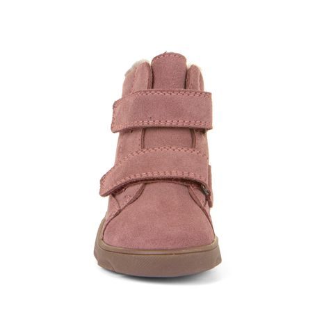 CIZME BAREFOOT DE IARNĂ PENTRU FETE ZERU TEX FURRY DARK PINK FRODDO G2110151-5