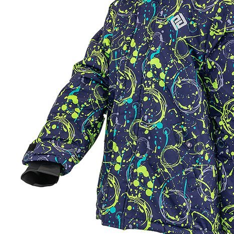 CHLAPECKÁ BUNDA LYŽAŘSKÁ ZIMNÍ LUMUN PIDILIDI, PD1148-04, MODRÁ