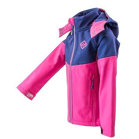 JACHETĂ SOFTSHELL CU GLUGĂ PENTRU FETE, PIDILIDI, PD1073-01, FATĂ