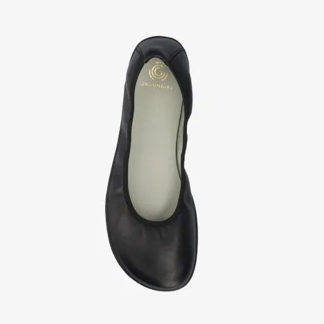 DÁMSKÉ BAREFOOT BALERÍNY GROUNDIES LILY 2.0 BLACK, ČERNÁ