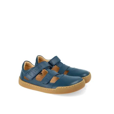 CHLAPČENSKÉ BAREFOOT SANDÁLE CRAVE SHELLWOOD NAVY, MODRÁ