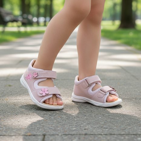 SANDALE PENTRU FETE POLLY PINK/PINK SUPERFIT 1-600098-5500